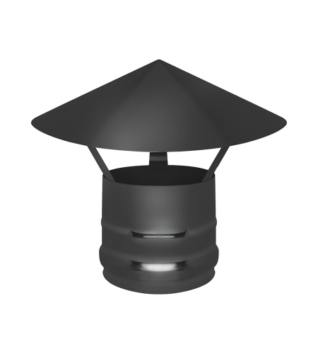 Зонт BLACK (AISI 430/0,5мм) д.115 (120)